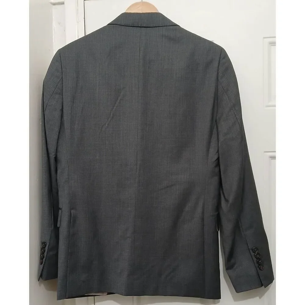Brooks brothers red fleece mens 36s blazer pants 30 waist virgin wool gray